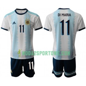Koszulka Argentyna DI MARIA 11 Dziecięcy Domowe Stroje Piłkarskie Copa América 2019 Krótki Rękaw